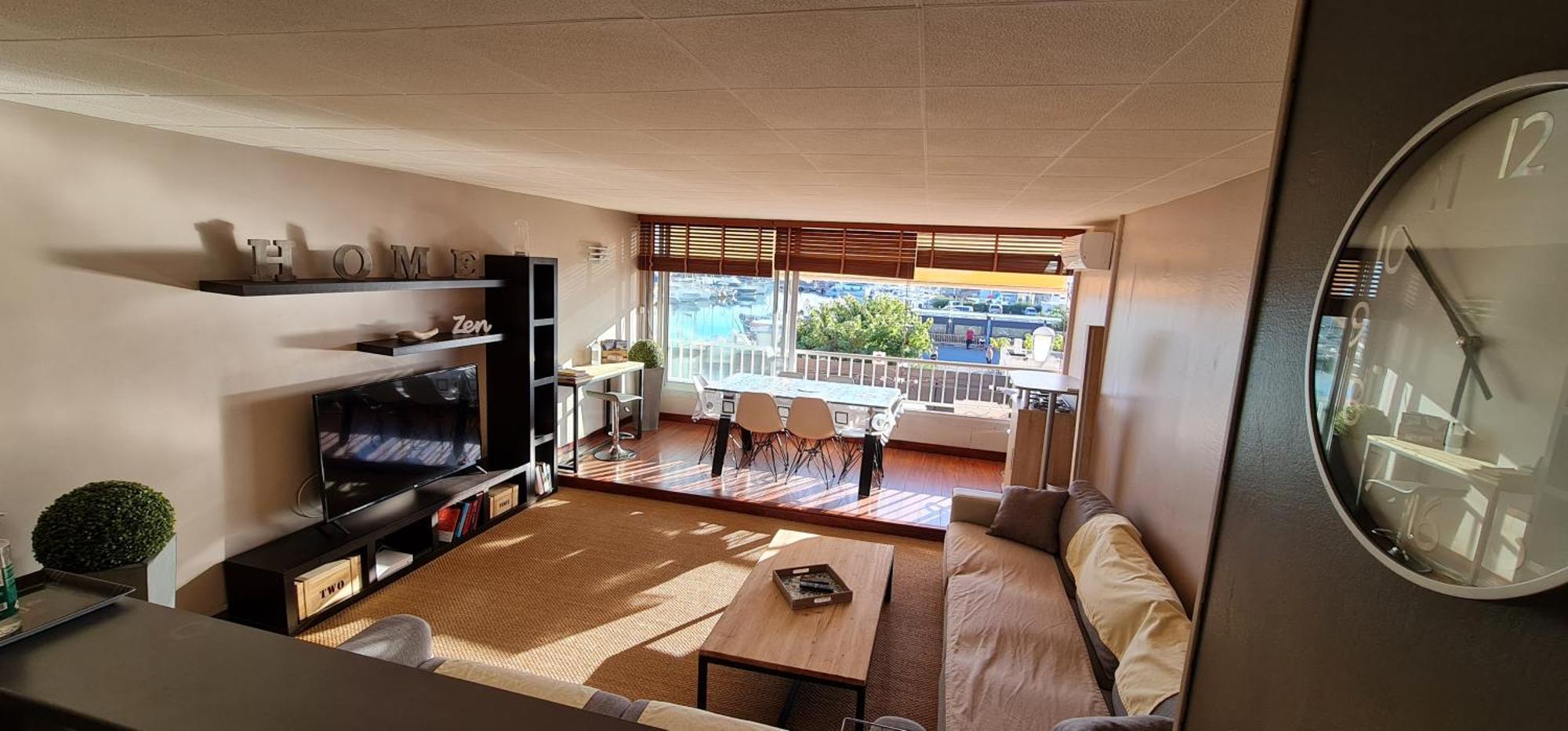 Residence De Standing La Pecherie Spacieux T3 Comme Un Cocon Familial Vue Mer Et Sur L'Avant Port Sur Le Bout Du Bout De Cap D'Agde Seule Cap En Occitanie Exterior foto